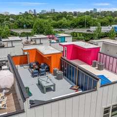Two Luxe Homes! Wow! Downtown Views | Epic Rooftop