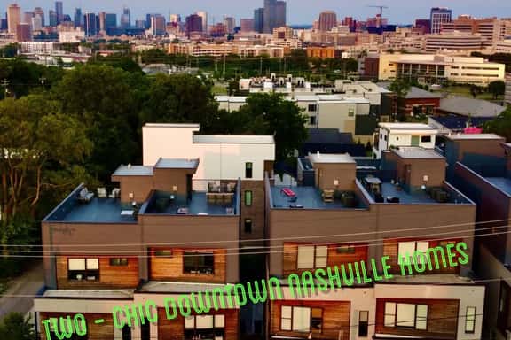 2 Luxury Downtown Nashville Homes | Epic Group Stay + Skyline Views - Image 1