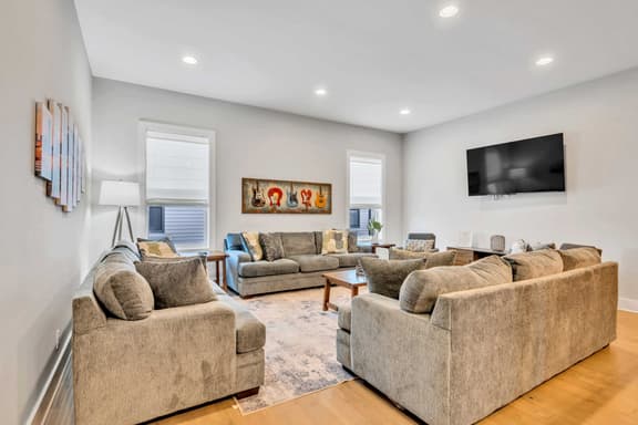 Two Luxe Nashville Homes + Downtown Skyline Views - Image 1