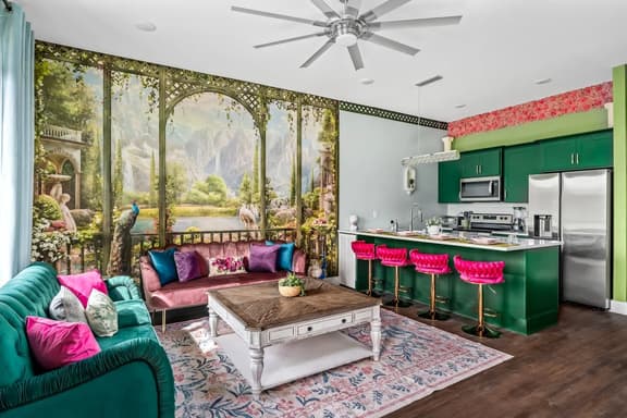 Floral Luxe Oasis | Private Rooftop Near Broadway - Image 1