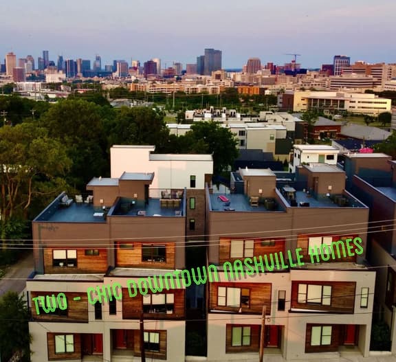 2 Luxury Downtown Nashville Homes | Epic Group Stay + Skyline Views - Image 1